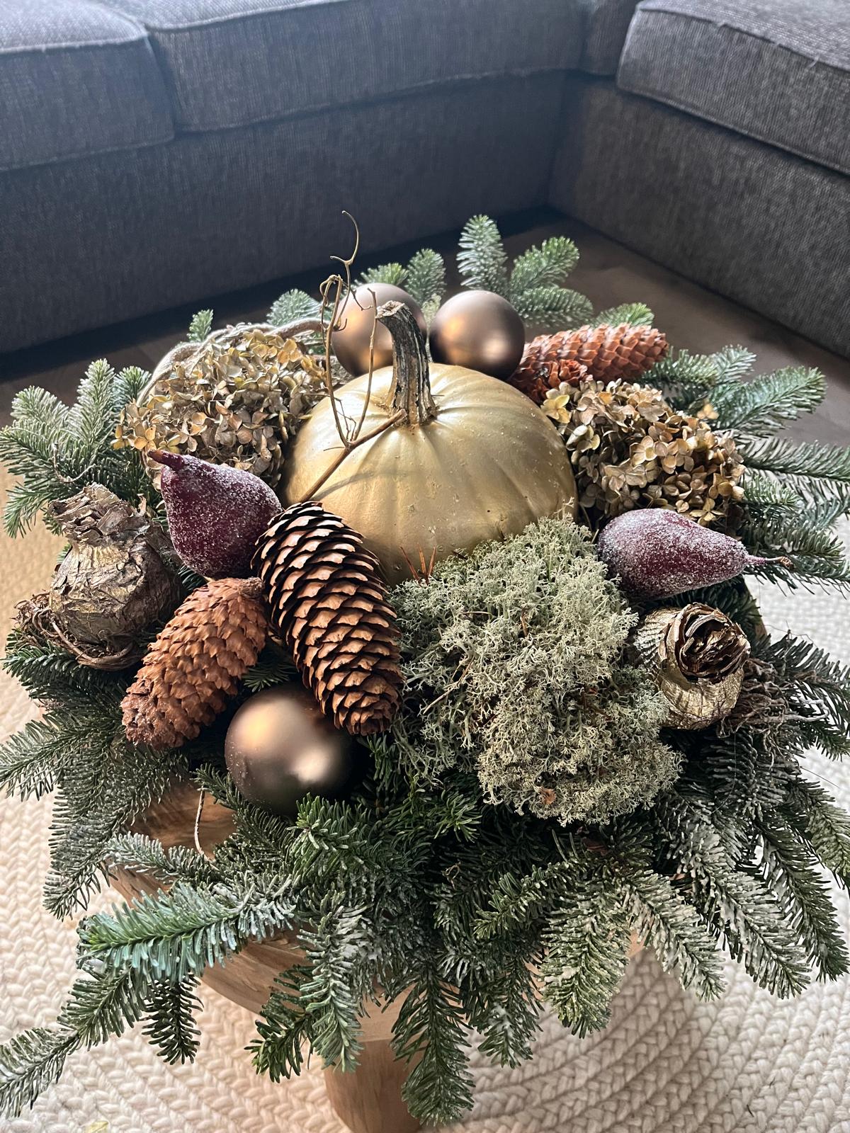 Christmas Pumpkin Gold