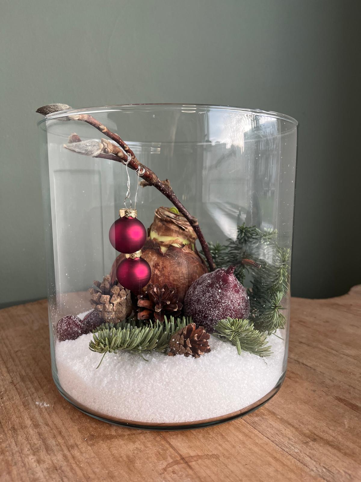 Burgundy Winter-wonderland